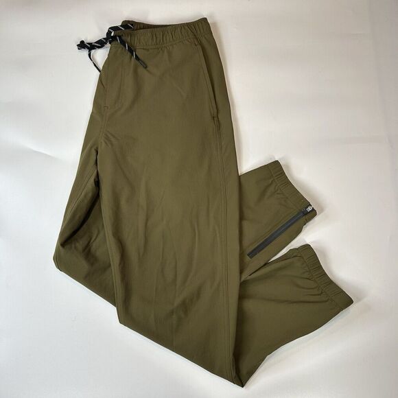 Outerknown Jogger Pants Mens Medium Nylon Green Outdoor Stretch Athletic